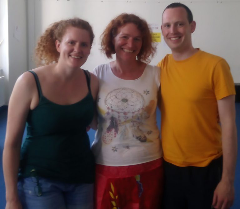 Orla, Hanni and Dave