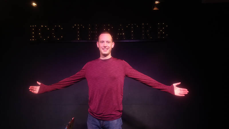 Dave at the Copenhagen International Improv Festival