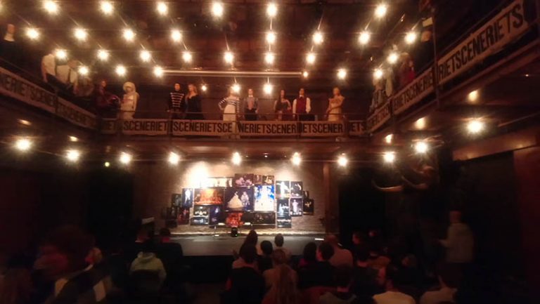 Dave at the Copenhagen International Improv Festival